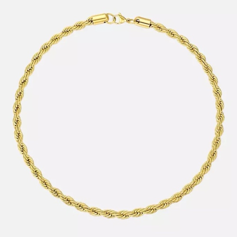Re-stocked 6mm Rope Chain necklace - Picture 4 of 6